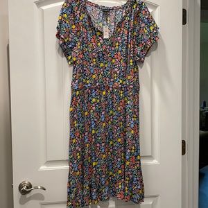 NWT Talbots 16 Petite Floral Dress